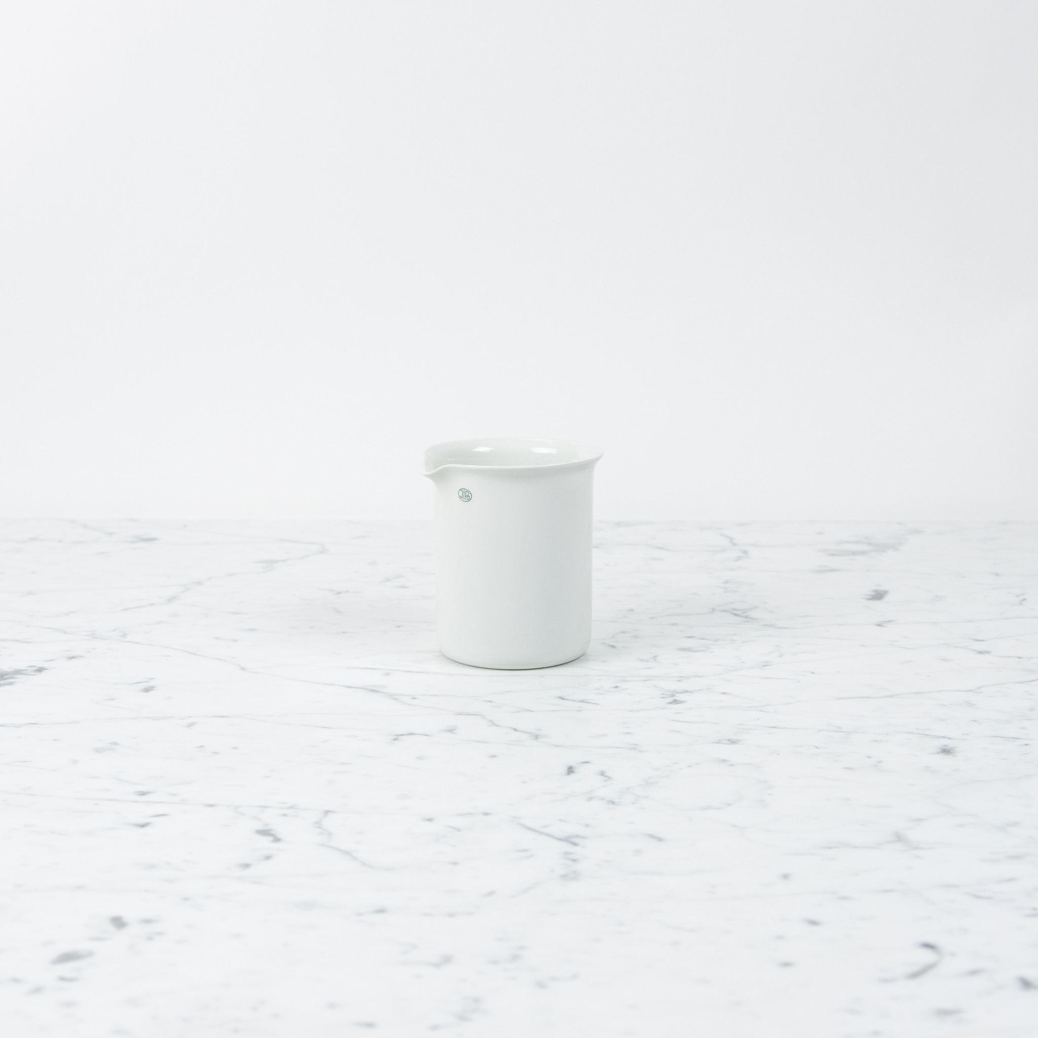 Jizerska Laboratory Porcelanka Laboratory Porcelain Wide Beaker- 227/3 - 3.5 x 4.5"