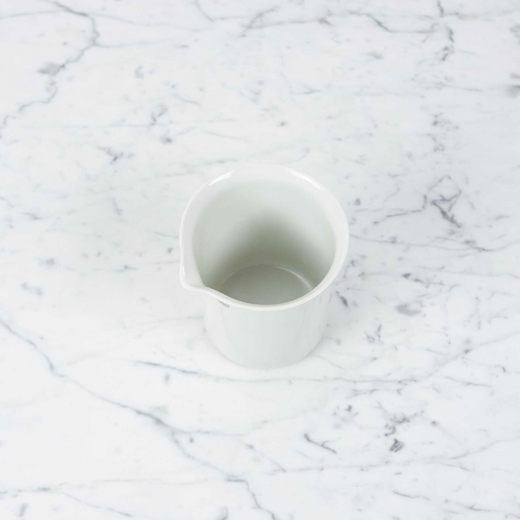 Jizerska Laboratory Porcelanka Laboratory Porcelain Wide Beaker- 227/3 - 3.5 x 4.5"