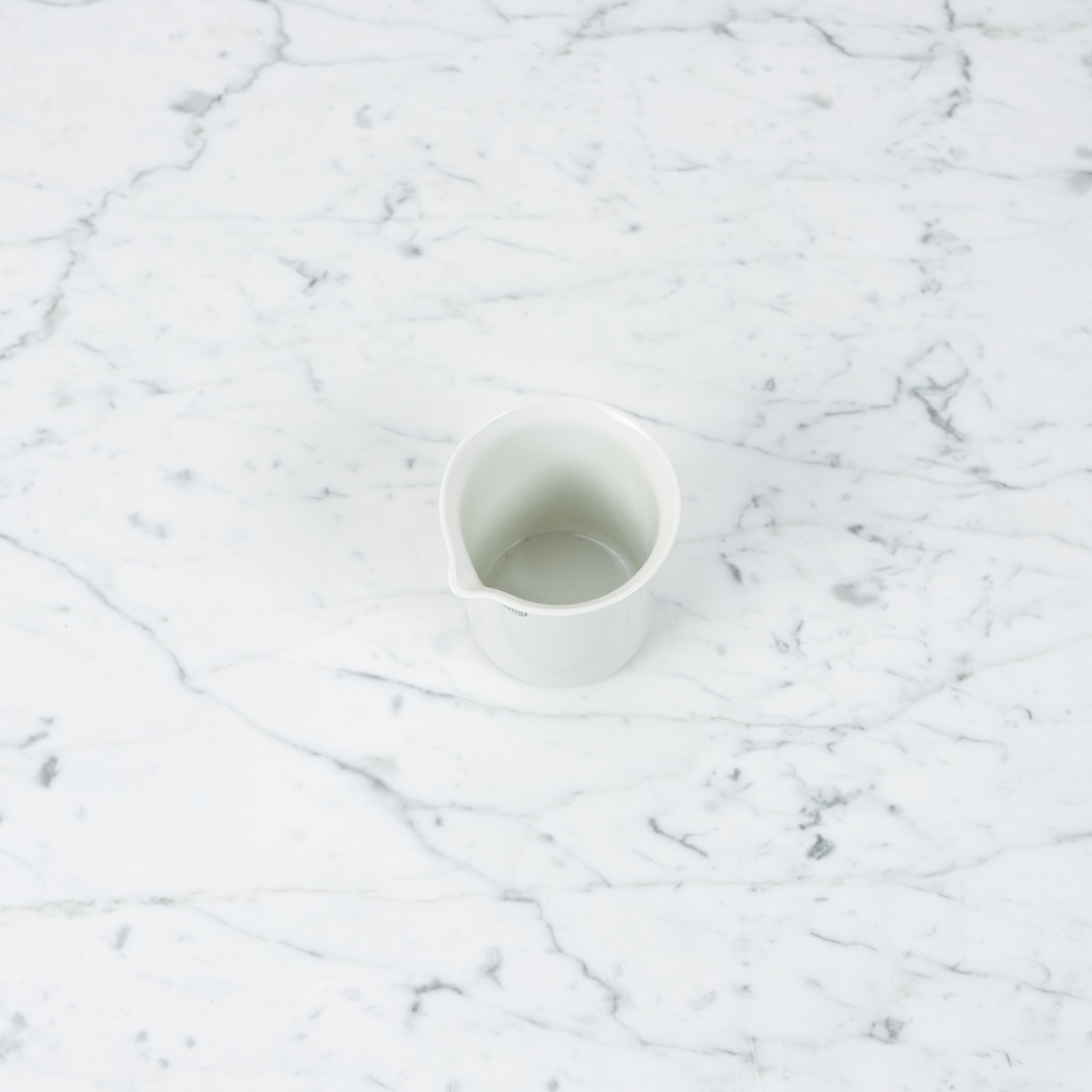 Jizerska Laboratory Porcelanka Laboratory Porcelain Wide Beaker - 227/1 -  2.7x3.3"