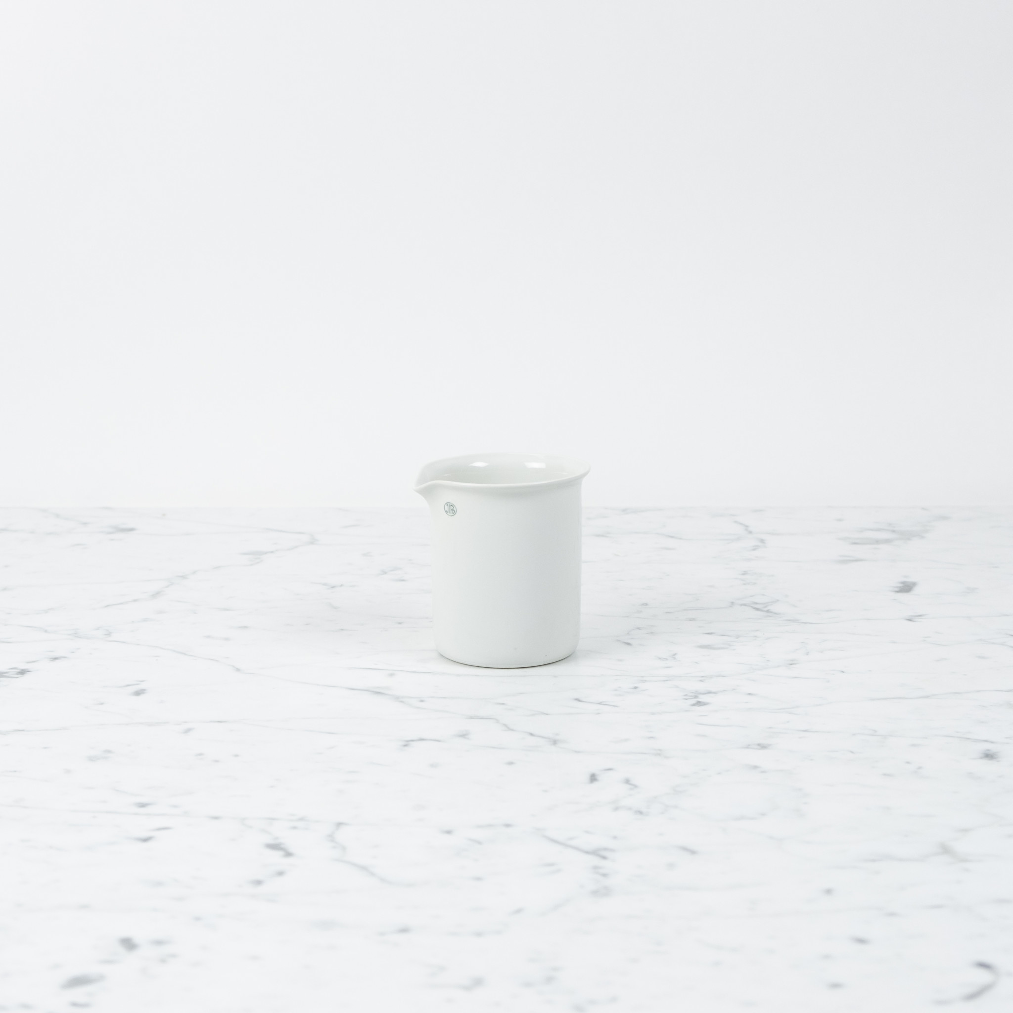Jizerska Laboratory Porcelanka Laboratory Porcelain Wide Beaker 227/2  3.2x4"