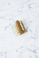 Iris Hantverk Swedish Oiled Oak Two Sided Mini Nail Brush