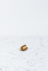 Iris Hantverk Swedish Oiled Oak Two Sided Mini Nail Brush