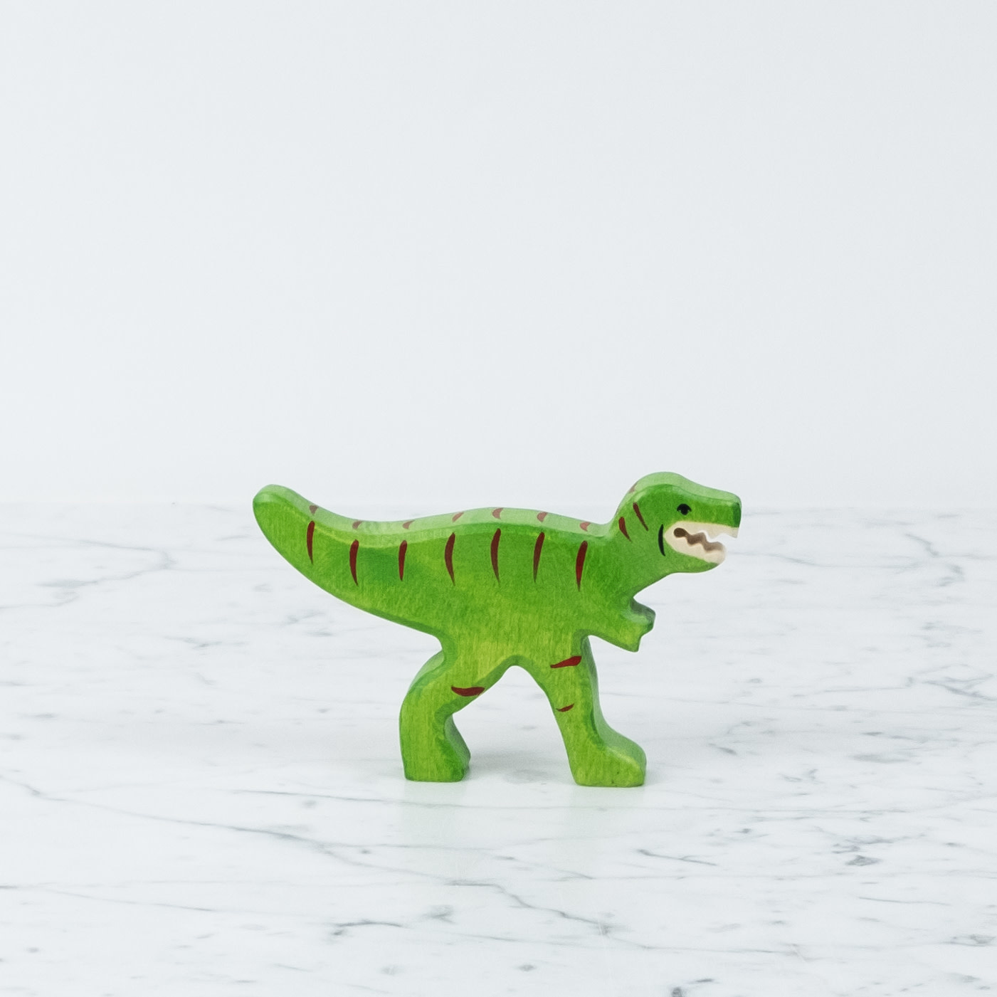 Ferocious Green Tyranosaurus Rex Dinosaur