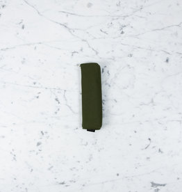 Delfonics Canvas Zipper Round Pouch - Olive