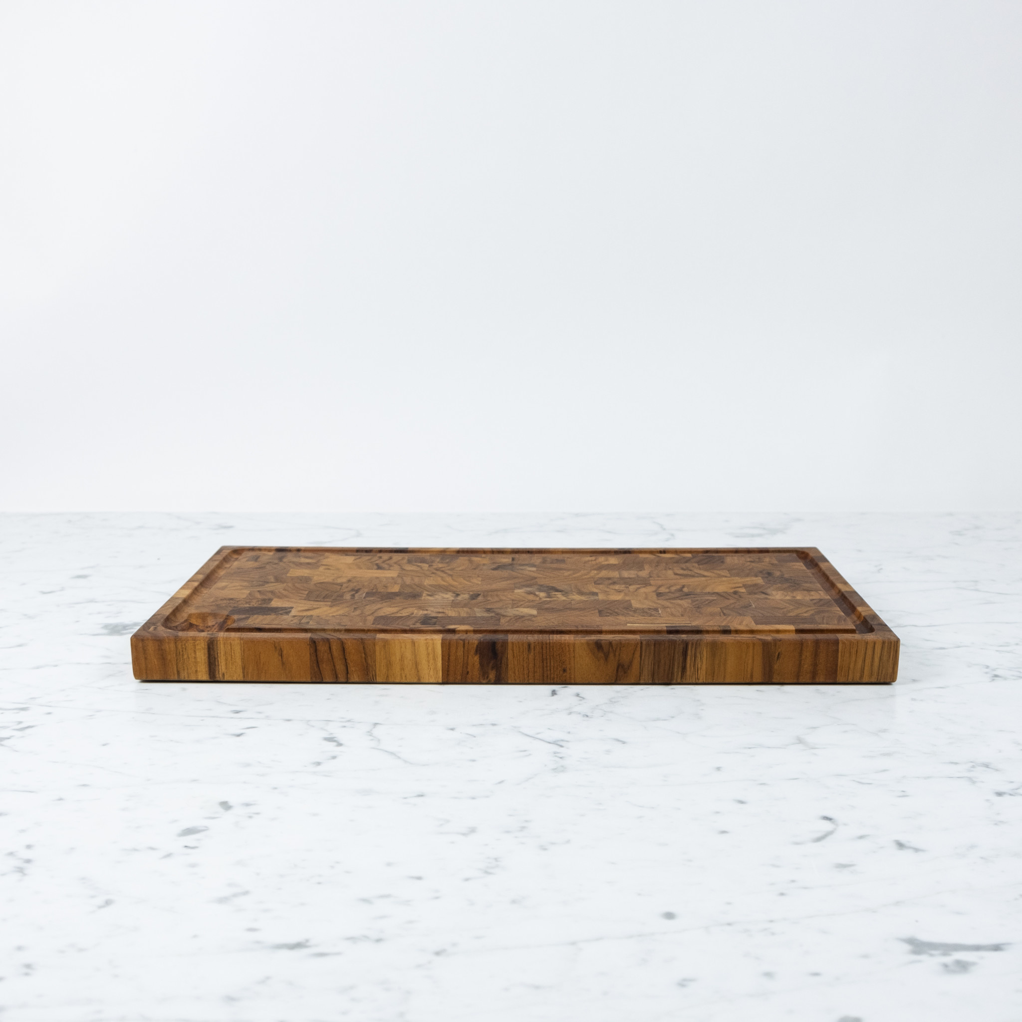 Skagerak Dania End Grain Cutting Board - Oiled Teak - 19.5 x 10.5"