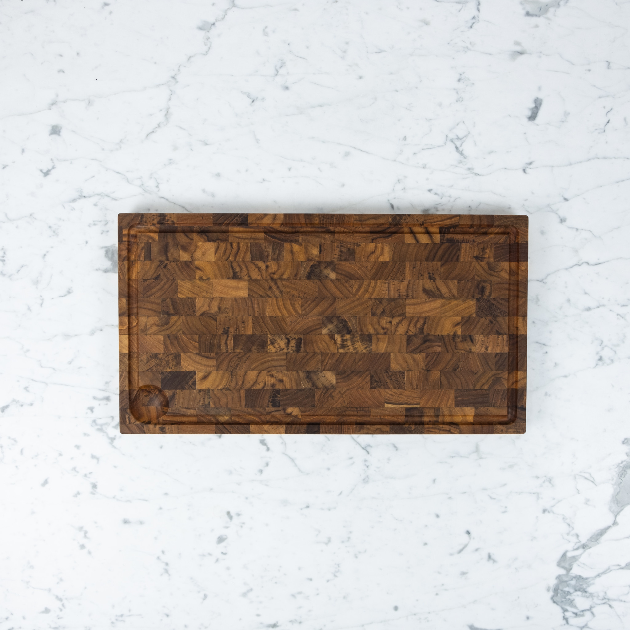 Skagerak Dania End Grain Cutting Board Teak - 19.5x10.5" (50x70cm)