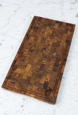 Skagerak Dania End Grain Cutting Board - Oiled Teak - 19.5 x 10.5"