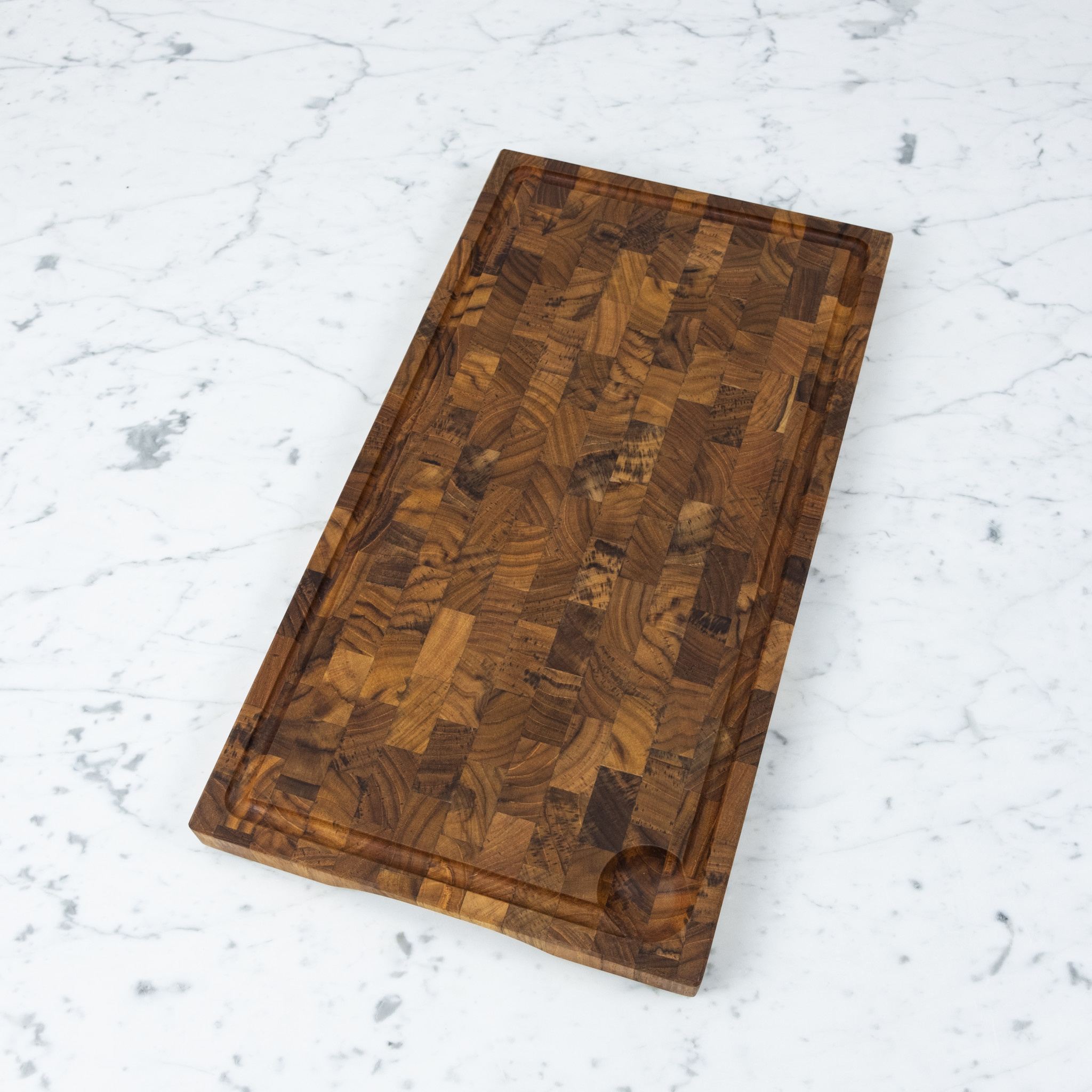 Skagerak Dania End Grain Cutting Board Teak - 19.5x10.5" (50x70cm)