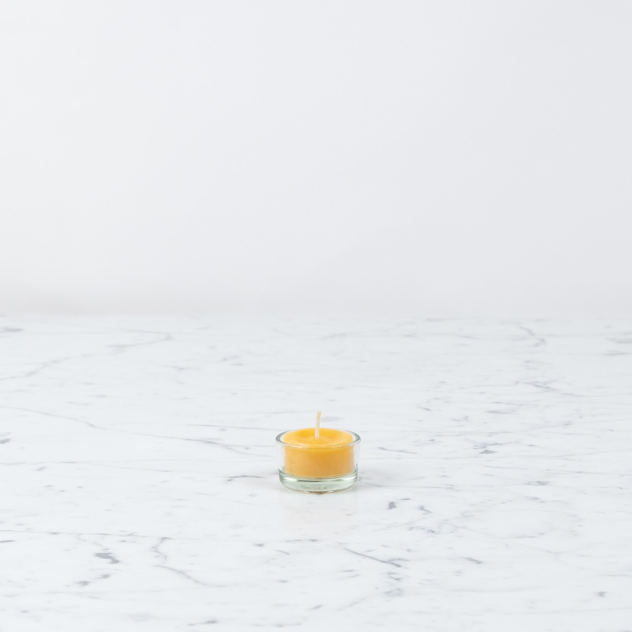German Glass Tea Light Holder