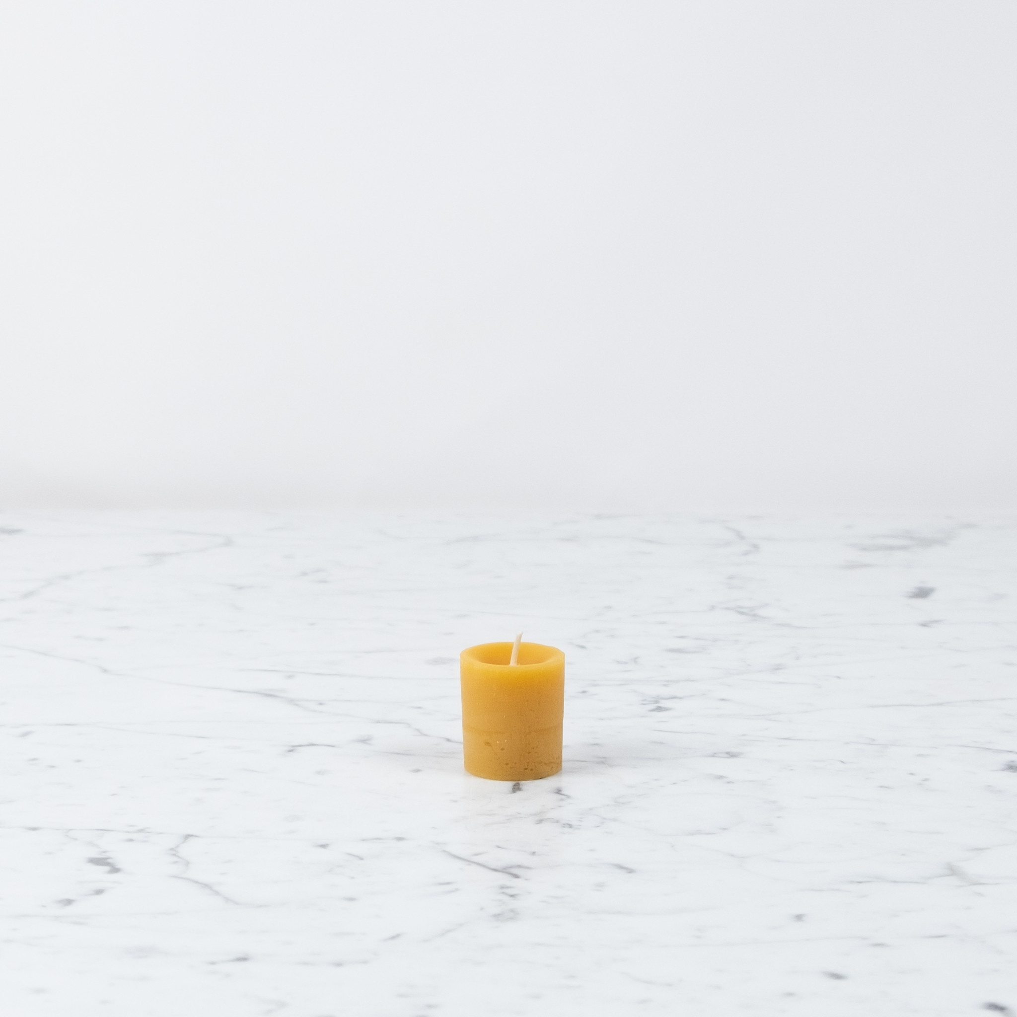 Beeswax Straight Sided Votive with Cotton Wick
