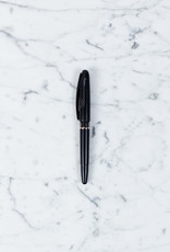 Pentel Tradio Pulaman Pen with Angle Tip - Black