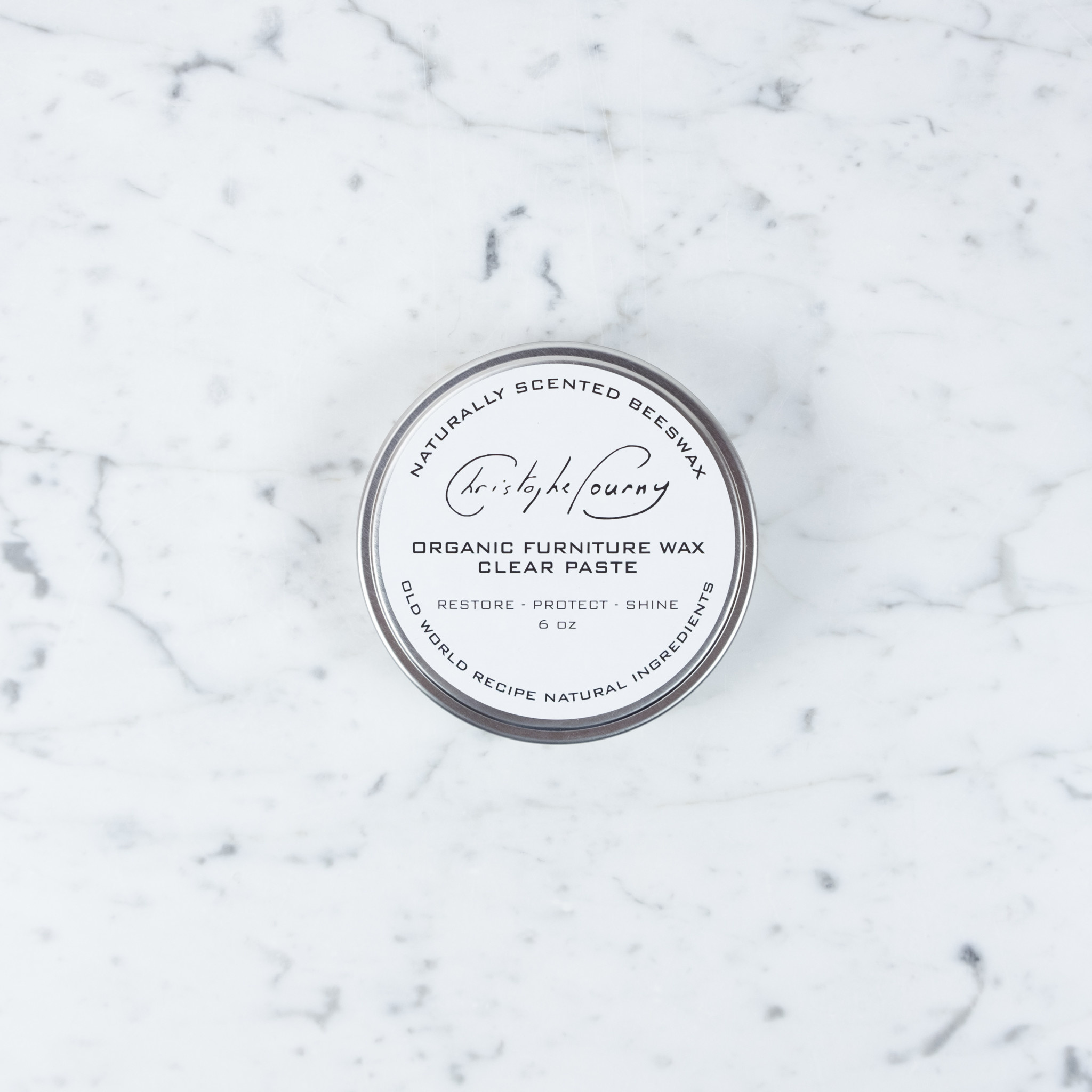 Christophe Pourny Christophe Pourny Natural Paste Wax Tin