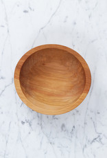 Turned Wood Beech Bowl - 7 1/2"