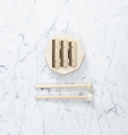 Auris Swedish Brass and Maple Glockenspiel - 3 Notes D-E-G