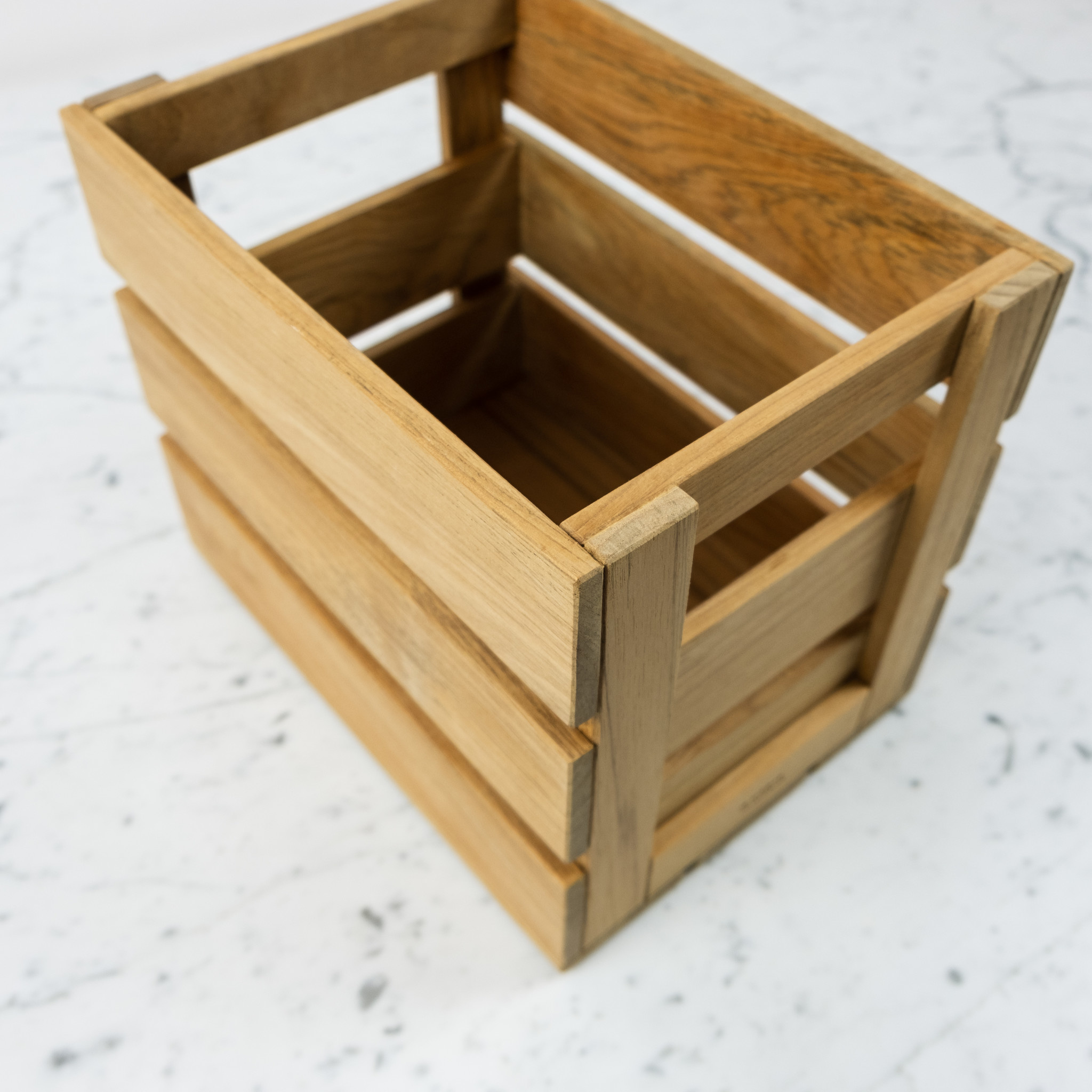 Skagerak Dania Tall Teak Crate - Tall - 12x10x8.75"