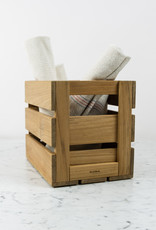 Skagerak Dania Tall Teak Crate - Tall - 12x10x8.75"