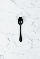 Black Enamel Tea Spoon 5.5"