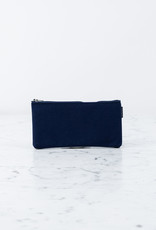 Delfonics Delfonics Canvas Zipper Slim Pouch - Dark Blue