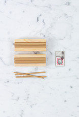 Tosa Ryu Hinoki Japanese Hinoki Forest Incense Refill Pack - 16 pieces