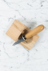 Jean Dubost Oyster Shucker Knife & Block Set