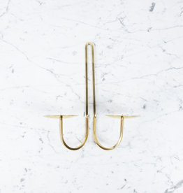 Fredericks + Mae Candle Sconce - Brass - Double
