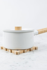 Japanese Hinoki Trivet - 6"