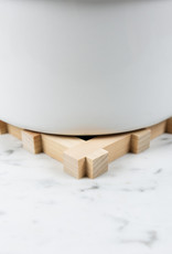 Japanese Hinoki Trivet - 6"