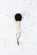 Kanaya Brush Little Japanese Hemp Palm Scrubber Brush with Wood Handle - 6"