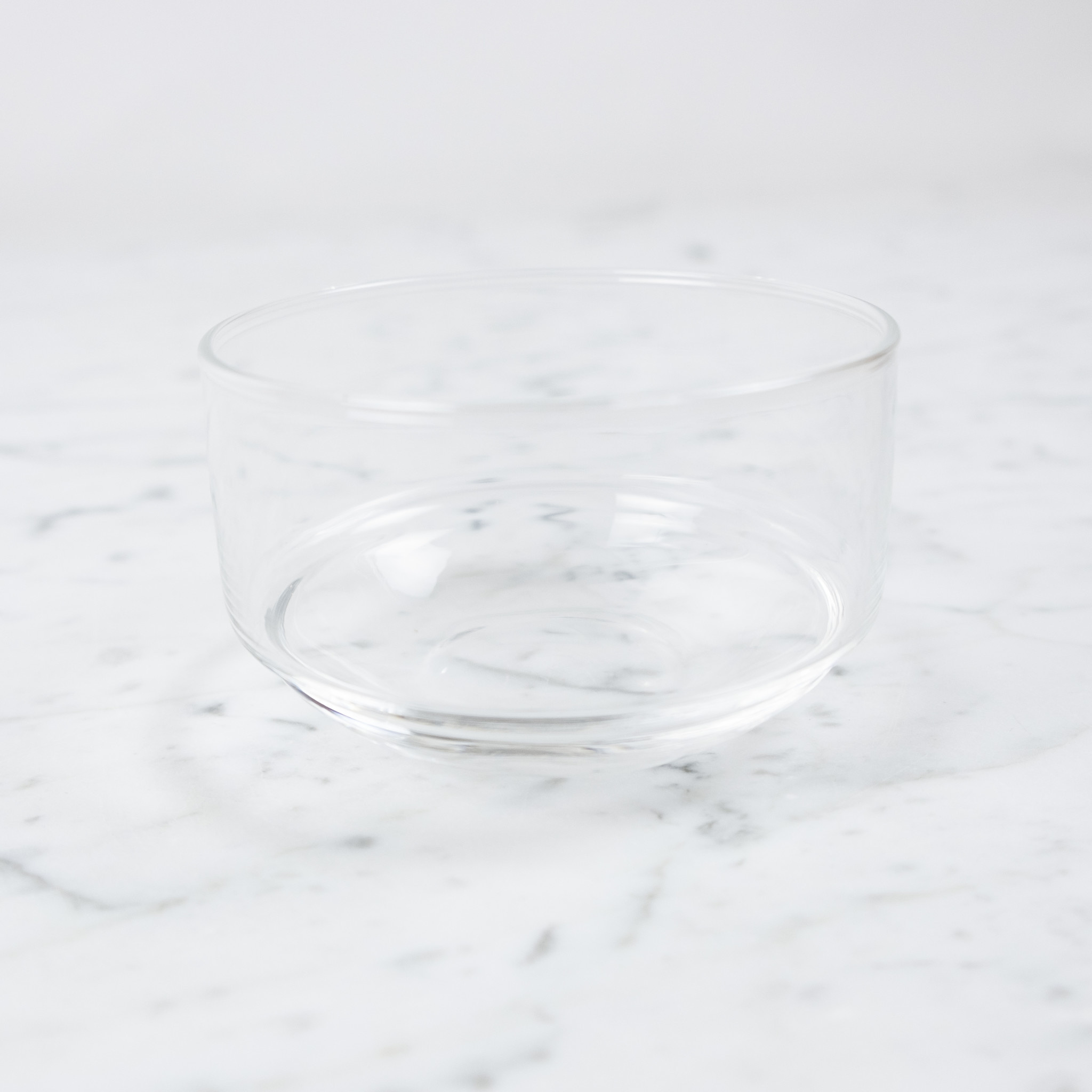 Rounded Bottom Glass Stacking Bowl