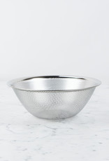 Japanese Stainless Steel Punched Pressed Strainer - 9.5"