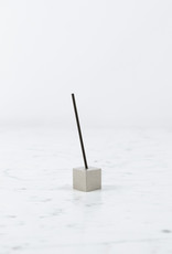 Cube Incense Holder - Silver