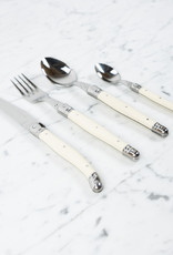 Jean Dubost 24 Piece Everyday Flatware Set with Ivory Handles