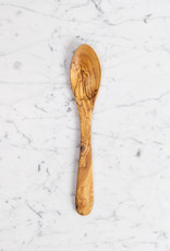 Natural Olivewood Olivewood Oval Serving Spoon Large - 12"