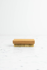 Beechwood Bristle Nail Brush with Soap Dish