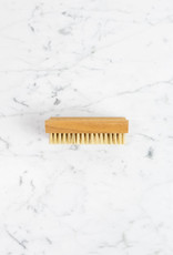 Beechwood Bristle Nail Brush with Soap Dish