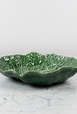 Bordallo Pinheiro Bordallo Pinheiro Cabbage Serving Bowl - Green -14 x 12 x 2.5"