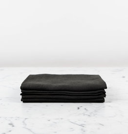 French Linen + Cotton XL Waffle Bath Towel - Black - 40 x 62 - The Foundry  Home Goods