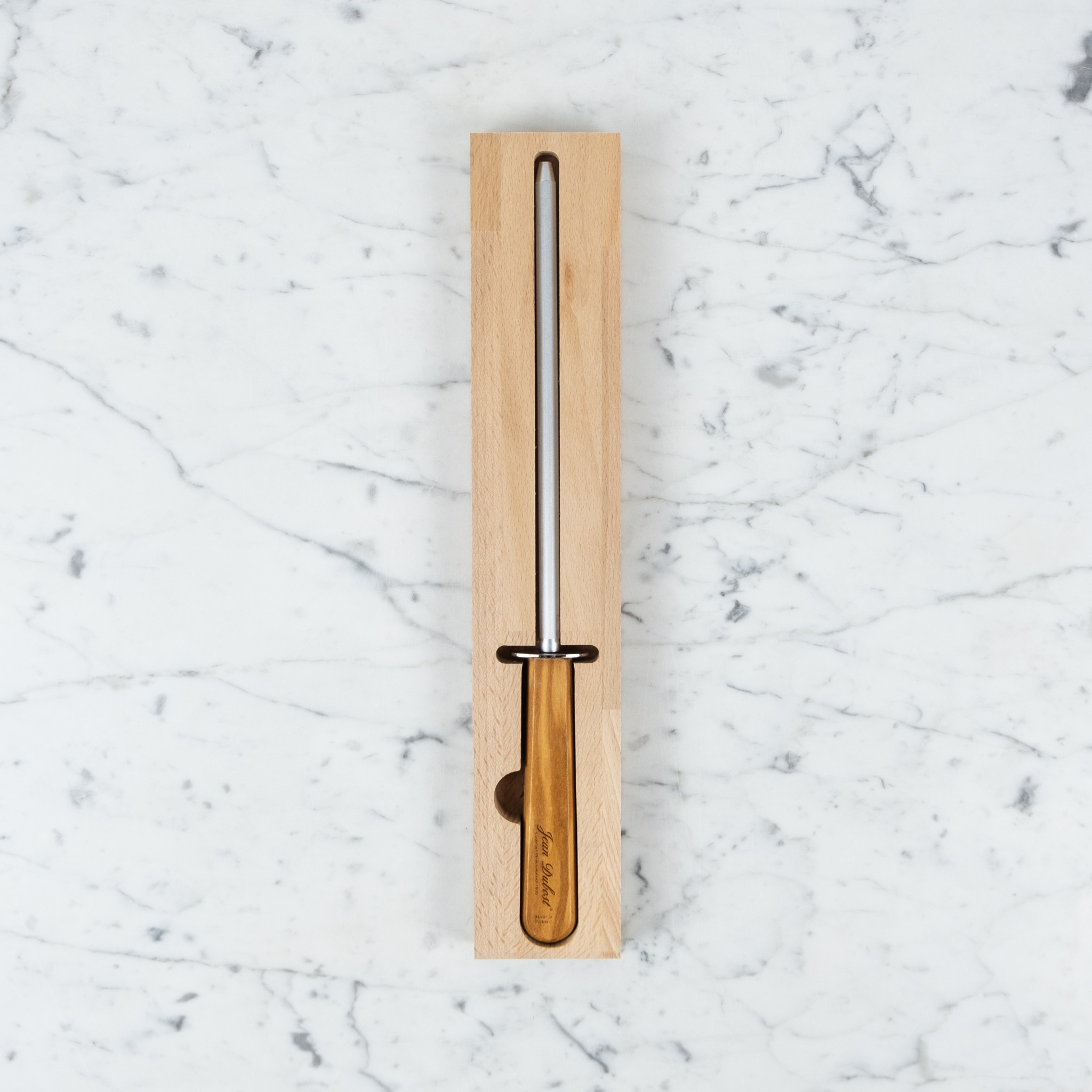 Jean Dubost Olivewood Aiguiser Knife Sharpener