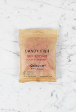 Sour Raspberry Swedish Fish Candy