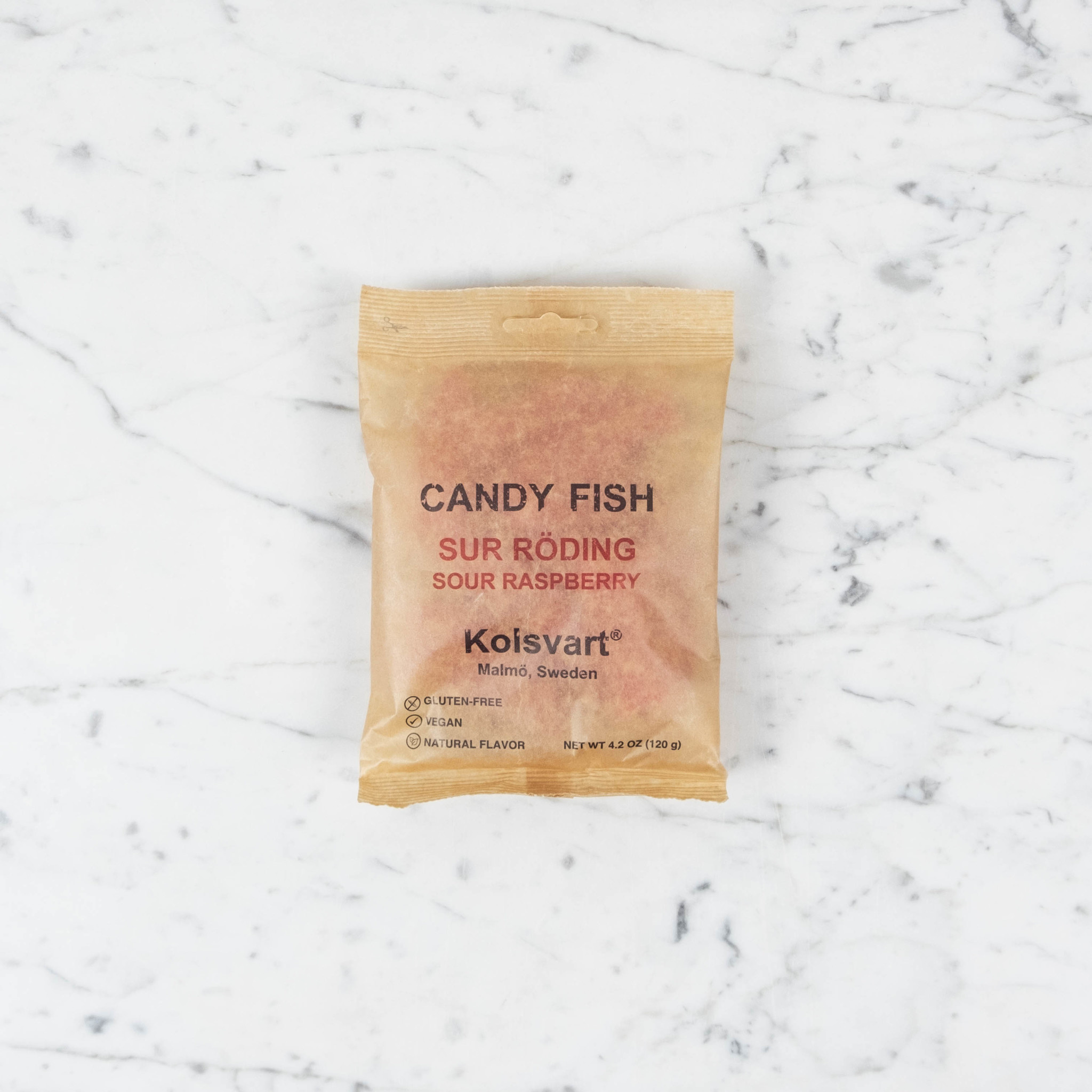 Sour Raspberry Swedish Fish Candy