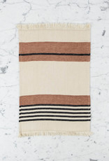 Belgian Linen Fouta - Hand Towel - Inyo Stripe - 14 x 20"