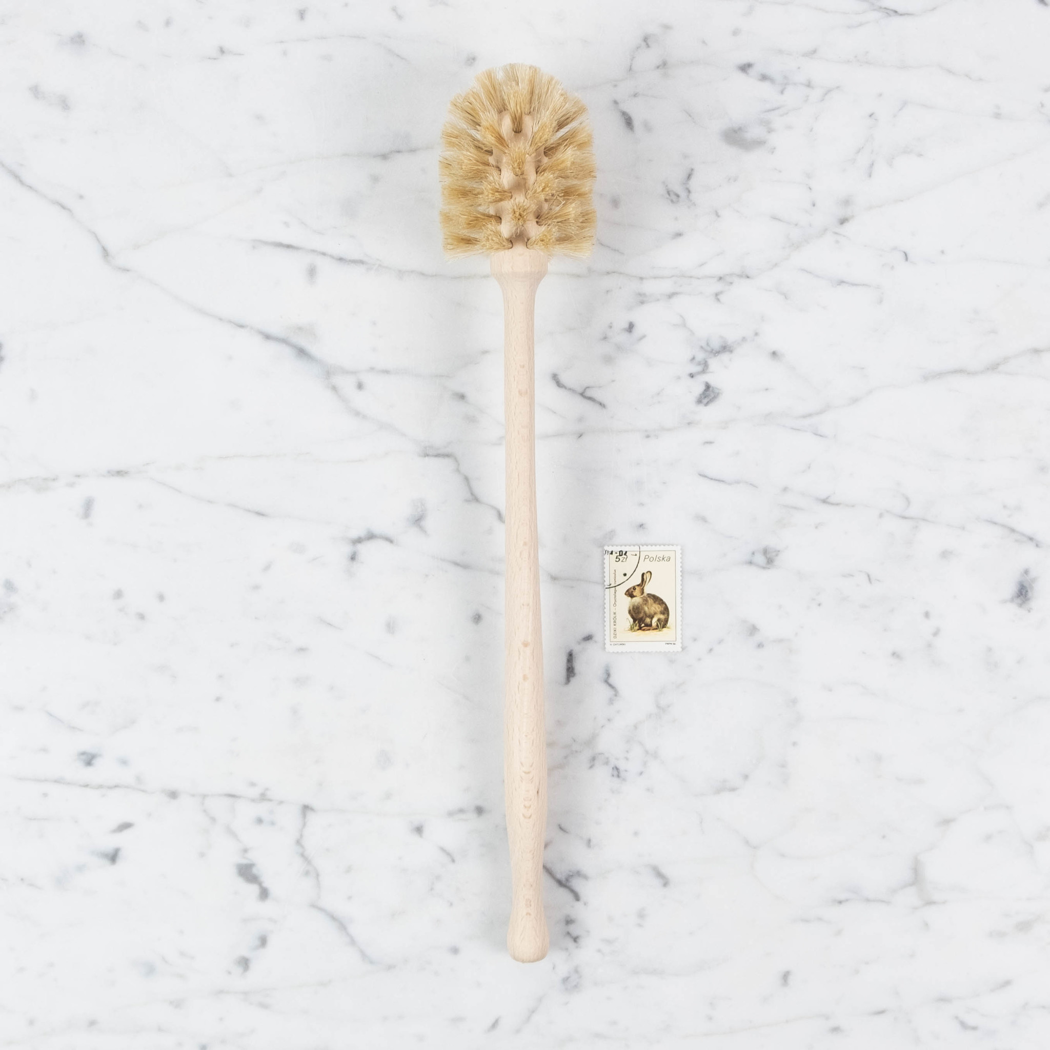 Long Handled Milk Bottle Brush - Natural - 13.75"