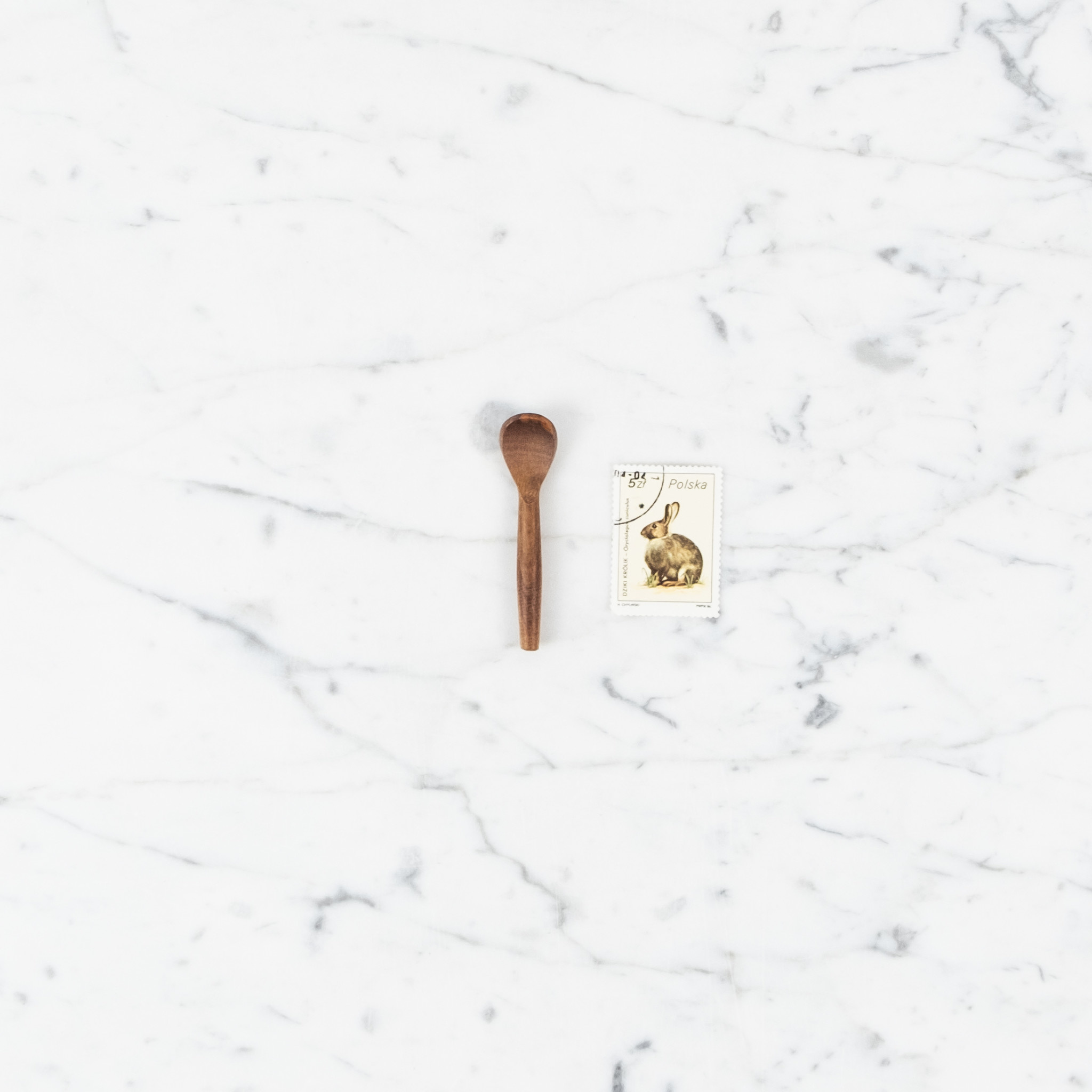 Natural Olivewood Olivewood Very Little Tiny Flat Spoon - 2.75"