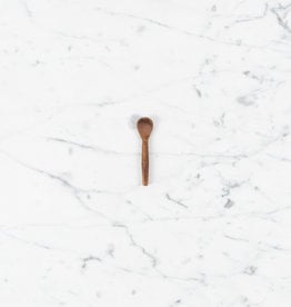 Natural Olivewood Olivewood Very Little Tiny Flat Spoon - 2.75"