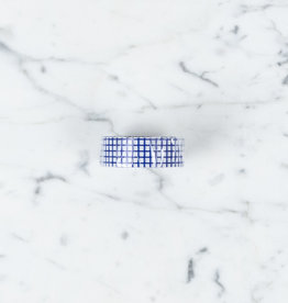 Washi Tape Single: Bright Blue Check