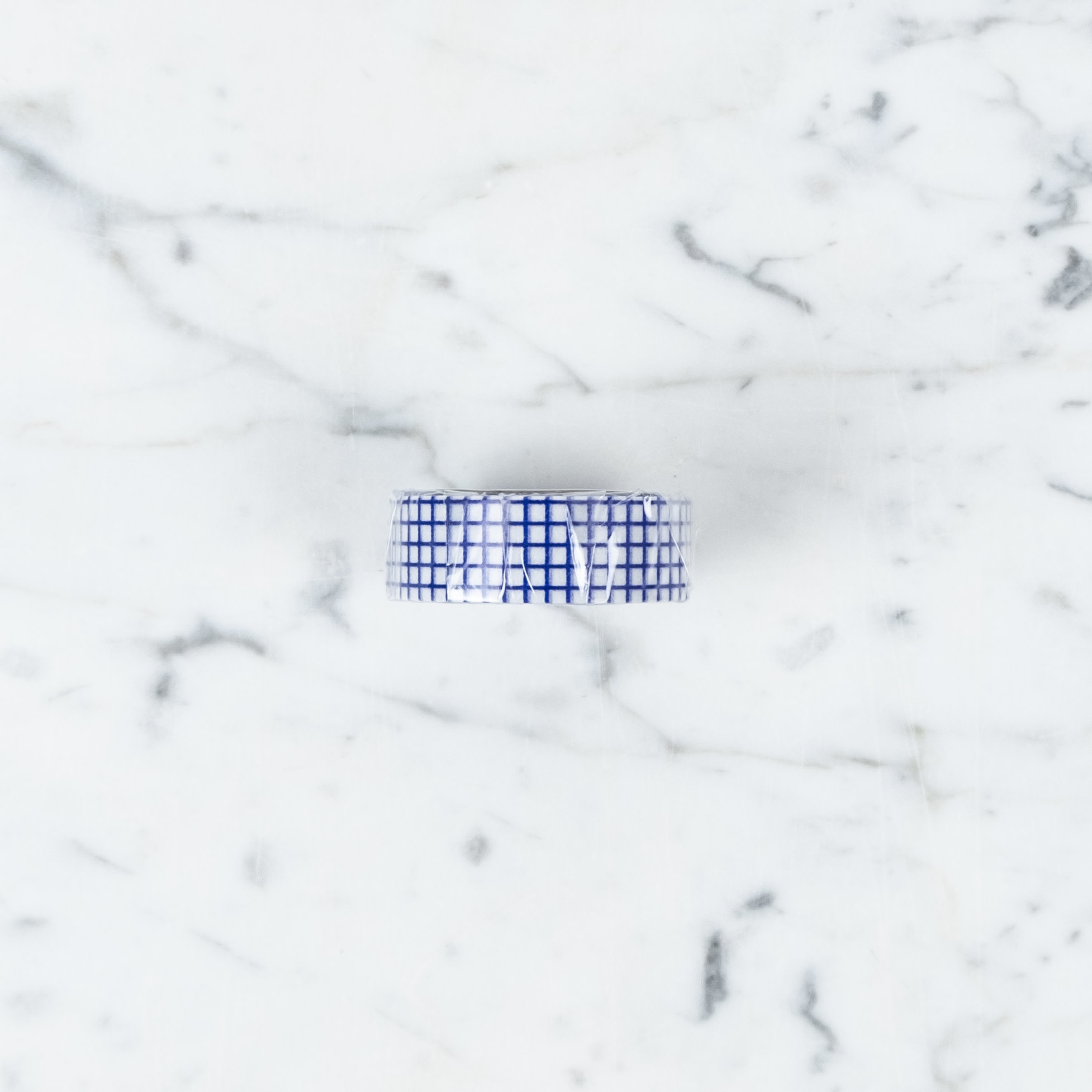 Washi Tape Single: Bright Blue Check