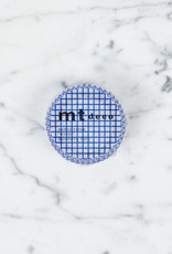 Washi Tape Single: Bright Blue Check