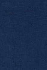 French Linen Pillow - Navy Blue