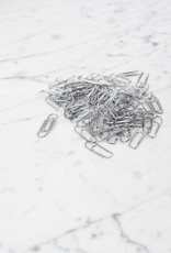 Zinc Plated Paperclips, Box of 100 - Size 2