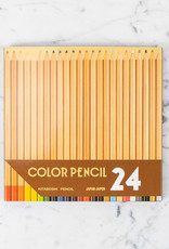 Kita-Bosha Pencils - 24 Rainbow Colors